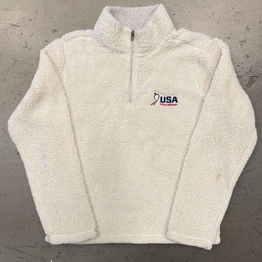 Vintage Womens Field Hockey Fleece Sweatshirt SZ L